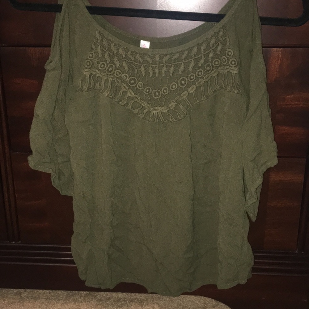 Off the shoulder blouse